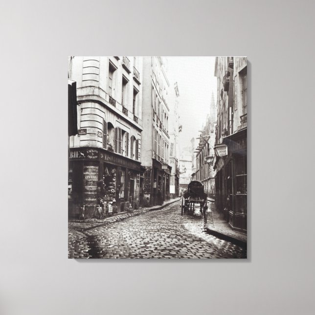 Lienzo Rue Saint-Severin (Anverso)