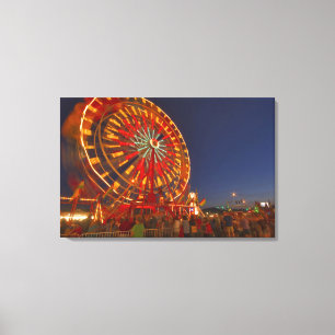 Lienzo Rueda de la fortuna al atardecer en el noroeste de