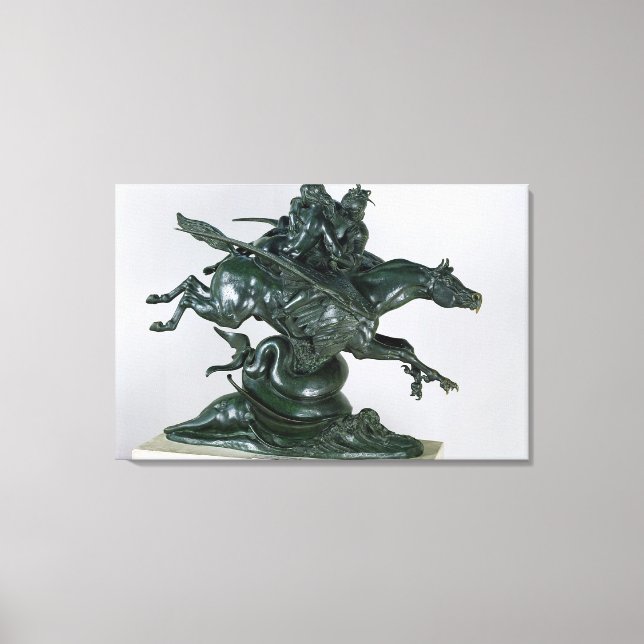 Lienzo Ruggiero y Angélica (Anverso)