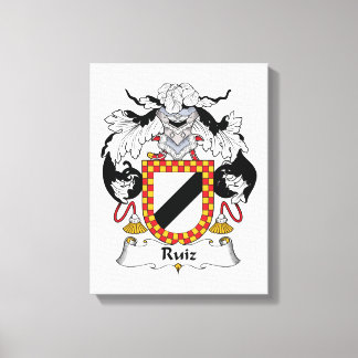 Lienzo Ruiz Family Crest