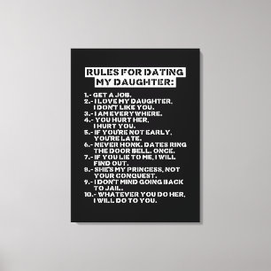 Lienzo Rules for dating my daughter