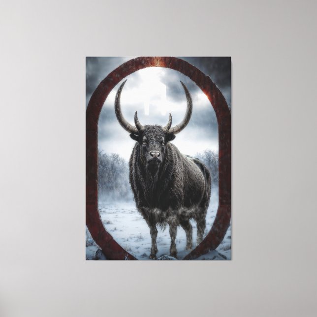 Lienzo Rune Uruz (Anverso)