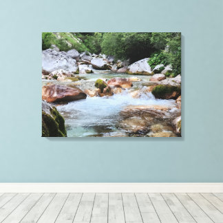 Lienzo Rushing Mountain Rapids – Crystal River Stream