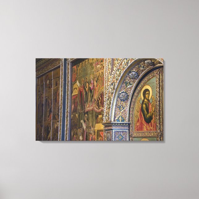 Lienzo Rusia, ciudad del anillo dorado de Yaroslavl. 17.ª (Anverso)