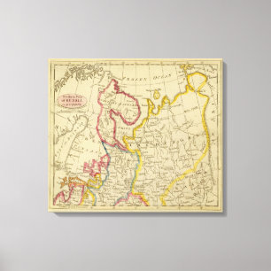 Lienzo Rusia del Norte en Europa