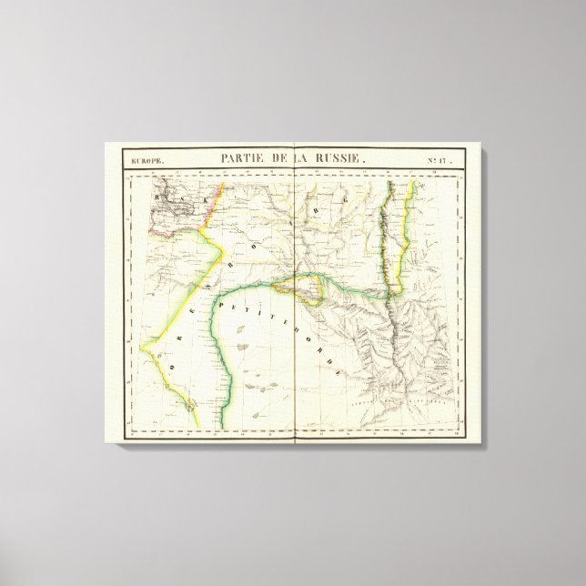 Lienzo Rusia, Europa 17 (Anverso)