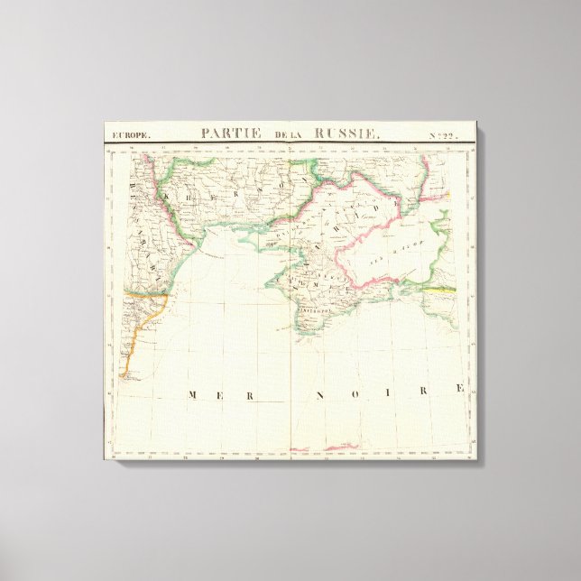 Lienzo Rusia, Europa 22 (Anverso)