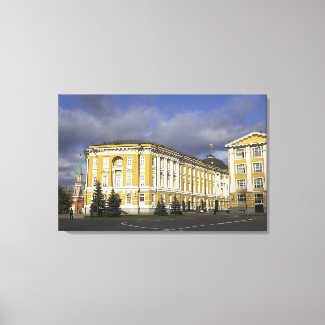 Lienzo Rusia, Moscú, Kremlin, Palacio del Senado, (Anverso)
