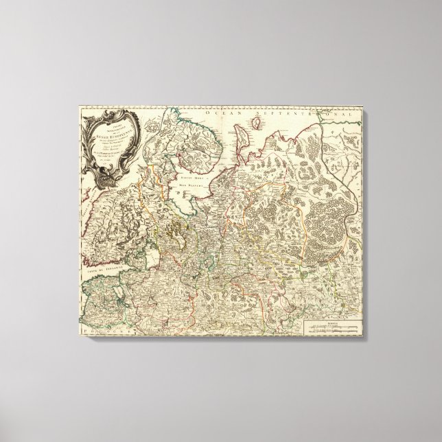 Lienzo Rusia y Europa 6 (Anverso)