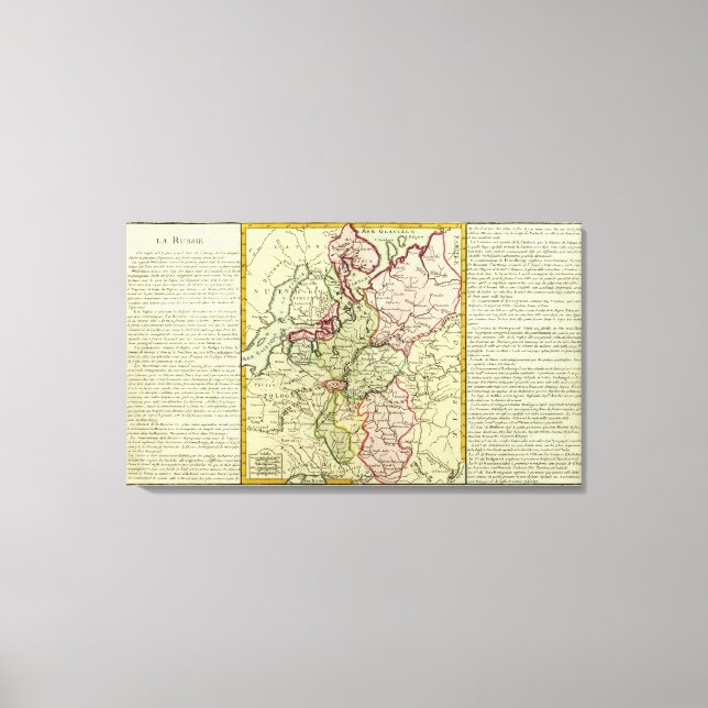 Lienzo Rusia y Ucrania (Anverso)