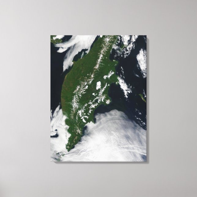 Lienzo Rusiaanto: ½ península de Kamchatka (Anverso)