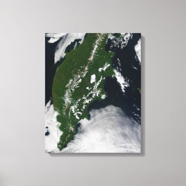 Lienzo Rusiaanto: ½ península de Kamchatka (Anverso)