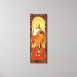 Lienzo Russian Icon Archangel Gabriel Wrapped Canvas