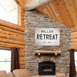 Lienzo Rústica casa de campo industrial moderna