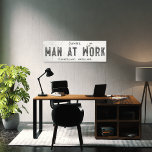 Lienzo Rústica casa de campo moderna de oficina para homb<br><div class="desc">Eleva tu espacio vital con nuestro exquisito Rótulo de la Oficina de Arte de la Pared de tela Stretched, donde el encanto atemporal se une a la estética moderna de una casa de campo. Esta obra de arte combina sin esfuerzo la elegancia rústica con un aire industrial, con un fondo...</div>