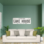 Lienzo Rústica moderna granja industrial Lake House City<br><div class="desc">Aumente su espacio de vida con nuestro exquisito cartel de casa de campo industrial de arte de lona estirada, donde el encanto intemporal se encuentra con la estética de una casa de campo moderna. Esta obra de arte combina sin esfuerzo la elegancia rústica con un aire industrial, con un fondo...</div>