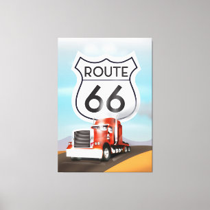 Lienzo Ruta 66