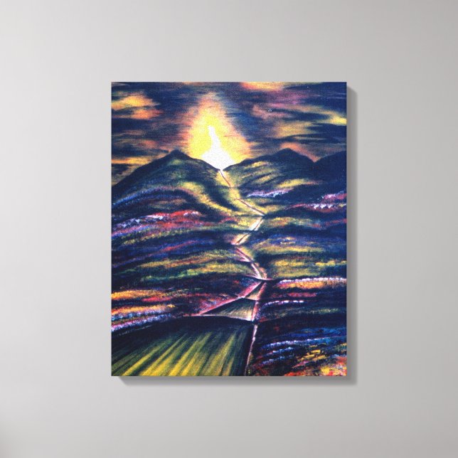 Lienzo Ruta de la vida (Anverso)