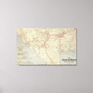 Lienzo Ruta del Fe Sante, California