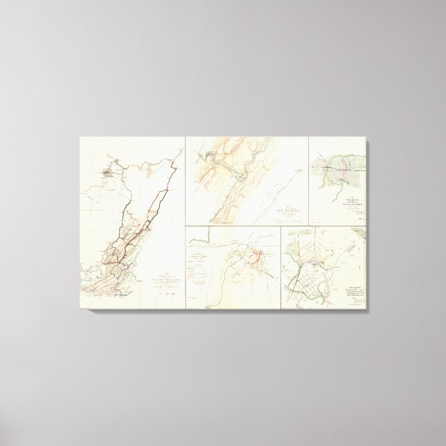 Lienzo Rutas de Virginia, Averell (Anverso)