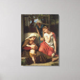 Lienzo Ruth y Naomi, 1859 (aceite en lona)