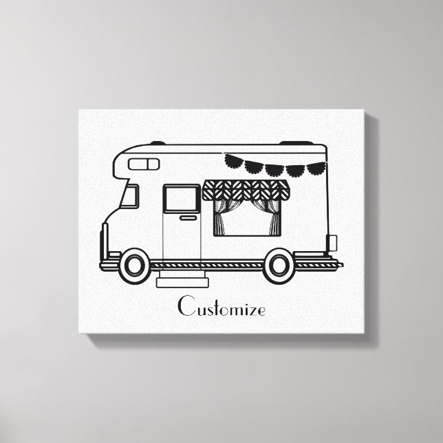 Lienzo RV Camper Caravana Thunder_Cove (Anverso)