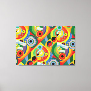 Lienzo Rythme Joie de Vivre por Robert Delaunay Canvas P