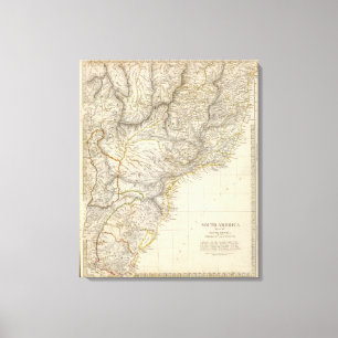 Lienzo S Brasil, Paraguay, Uruguay