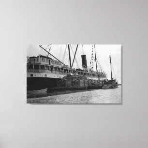 Lienzo S.S. Alameda en fotografía de Anchorage, Alaska