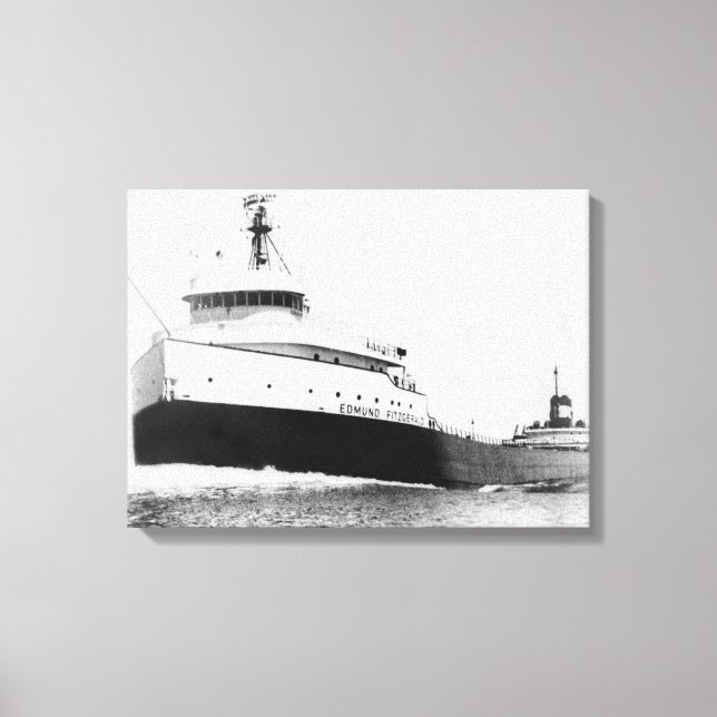 Lienzo S.S. Edmund Fitzgerald (Anverso)