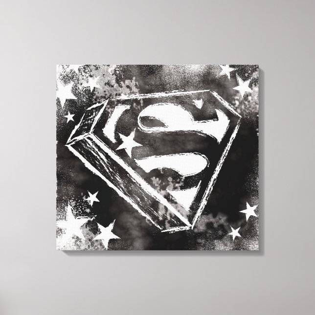 Lienzo S-Shield con estrellas (Anverso)
