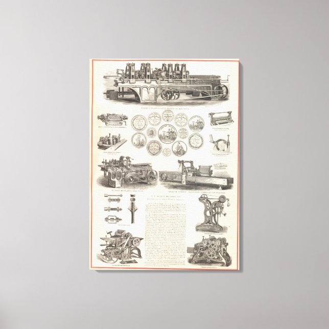 Lienzo SA Woods Machine Company (Anverso)