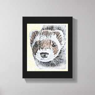 Lienzo Sable Ferret Picture