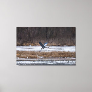 Lienzo Sacar Heron