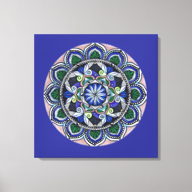 Lienzo Sacred Geometry Mandala (Anverso)