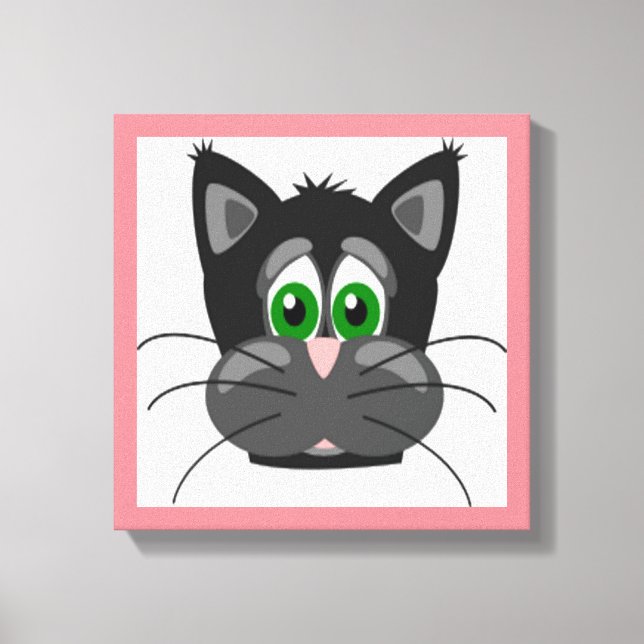 LIENZO SAD CAT (Anverso)