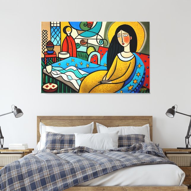 Lienzo Sadness devours the soul (Insitu(Dormitorio))