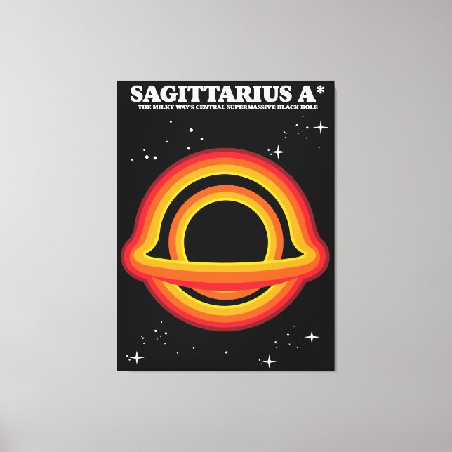 Lienzo Sagitario A* (Anverso)