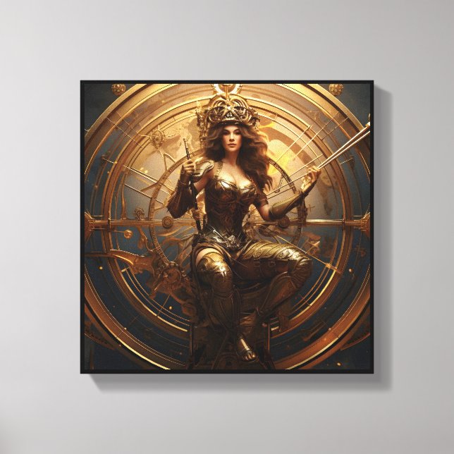 Lienzo Sagittarius Zodiac Art Canvas  (Anverso)