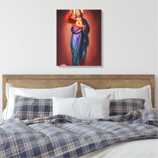 Lienzo Sagrado Corazón de Jesucristo (Insitu(Dormitorio))
