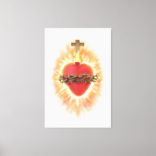 Lienzo Sagrado Corazón de Jesús