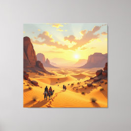 Lienzo Sahara – Das endlose Meer aus Sand