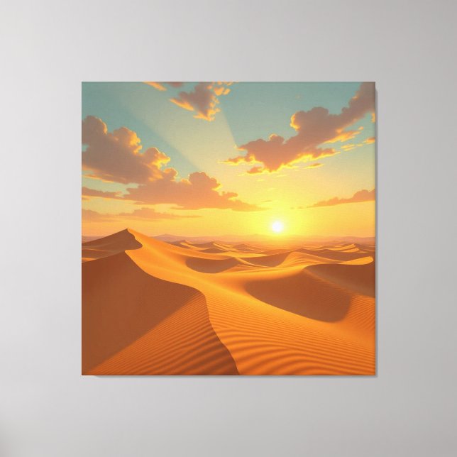 Lienzo Sahara – Das endlose Meer aus Sand (Anverso)