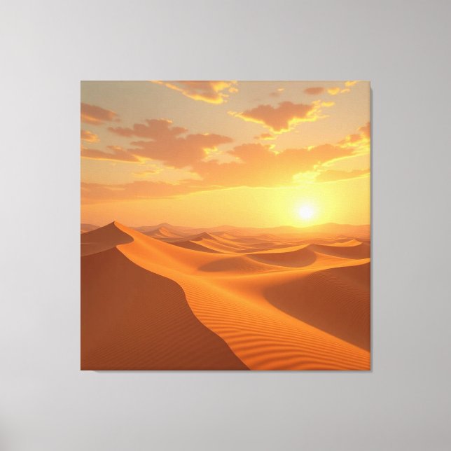 Lienzo Sahara – Das endlose Meer aus Sand (Anverso)