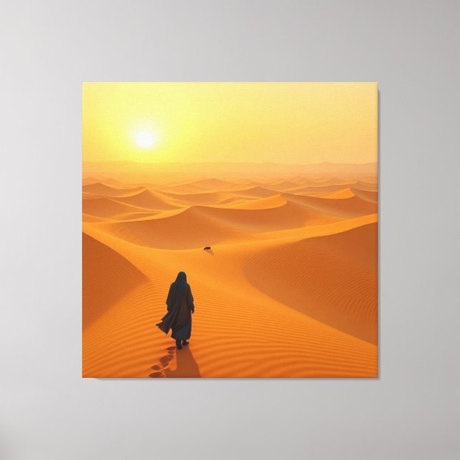 Lienzo Sahara – Das endlose Meer aus Sand (Anverso)