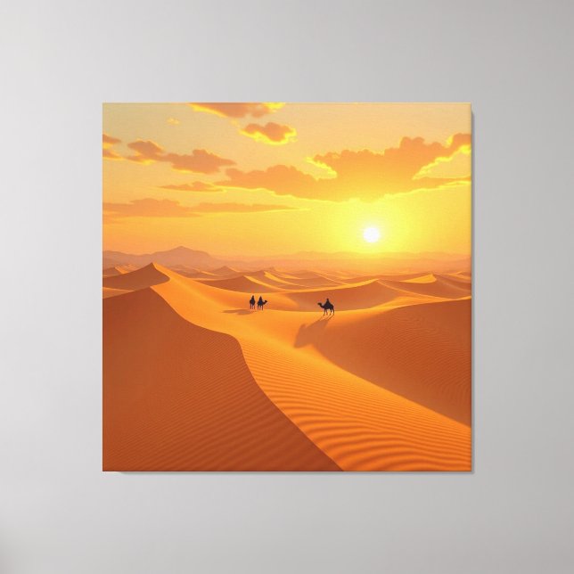 Lienzo Sahara – Das endlose Meer aus Sand (Anverso)