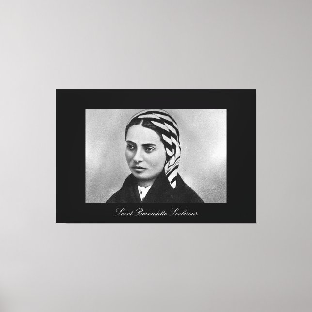 LIENZO SAINT BERNADETTE SOUBIROUS (Anverso)