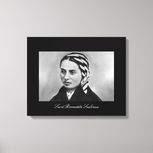 Lienzo Saint Bernadette Soubirous