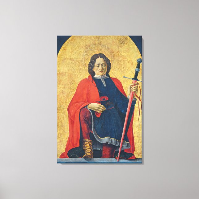 Lienzo Saint Florian, italiano, c. 1473-74 (Anverso)