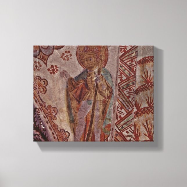 Lienzo Saint Olaf de Noruega (Anverso)